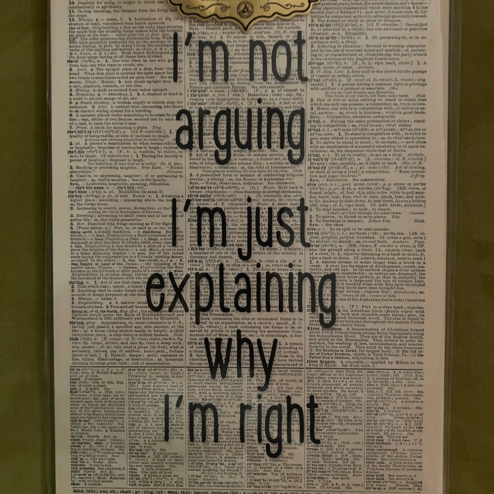 Vintage Dictionary Art Posters